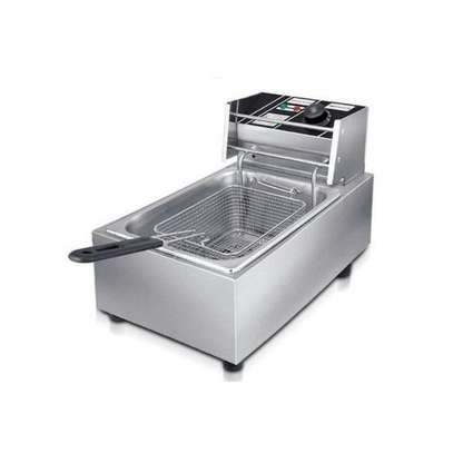 Nunix Commercial Single Stainless Steel Deep Fryer -6 Litres image 2