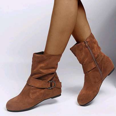 Suede boots image 1