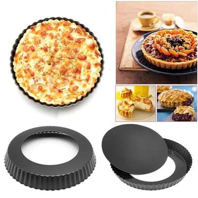 Non-stick Pizza Pie Pans Tins With Removable Bottom image 5