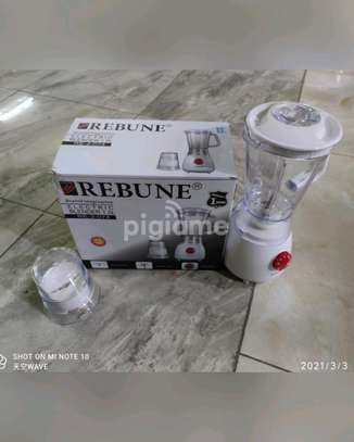 Rebune 1.5L Electric Blender (RE-2-074) White image 1