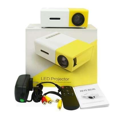 YG300 LED Mini Home Projector HD image 1