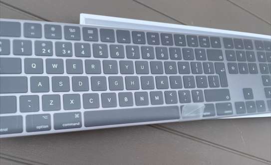 Apple Magic Keyboard with Numeric Keypad & Mouse - Space Grey with black cable image 2