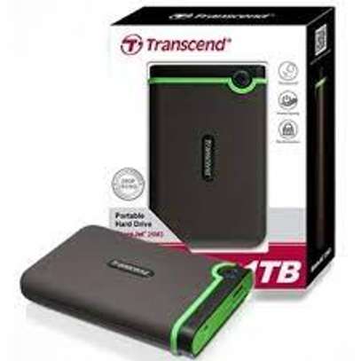 Transcend 1 TB Portable Hand Drive image 1