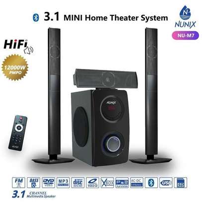 Nunix 3.1CH MINI Home Theater SUB WOOFER Speaker System image 2