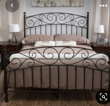 Modern stylish and trendy metallic beds image 11
