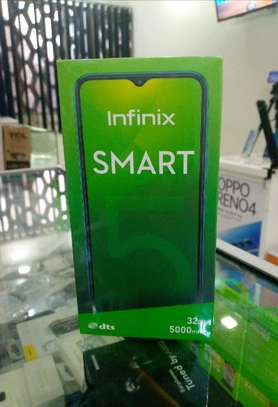 Infinix Smart 5, 6.6",2GB+32GB,8MP,3G Dual Sim,5000MAh-New Sealed image 1