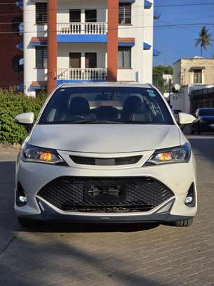 Toyota Axio WxB White hybrid 2018 image 1
