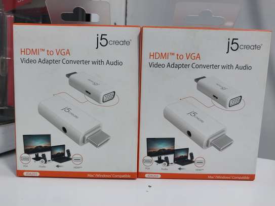 HDMI™ to VGA Video Adapter Converter with Audio image 1