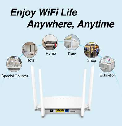 4G LTE CPE Universal Wifi All Simcard Router. image 1