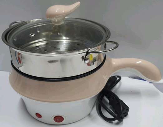 nonstick multifunctional electric steaming pot/pbz image 2