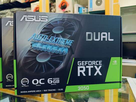 Nvidia Asus GeForce RTX 3050 6GB Dual OC Graphics Card image 3