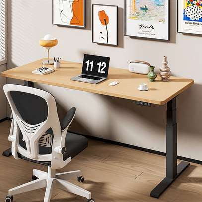 Office Desk; Height Standing Smooth Office Desk image 2