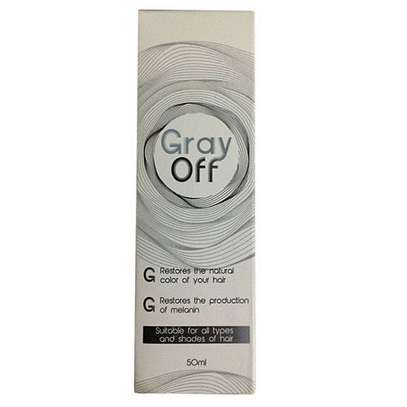 GrayOFF Spray and Restore Hair Colour Naturally - 50 ml image 1