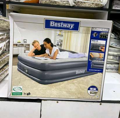 Bestway  Airbed with inbuilt  electric pump image 1