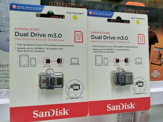 SanDisk 32GB Ultra OTG Dual USB Flash Drive 3.0 image 2