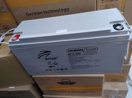200ah Ritah battery  12v image 3
