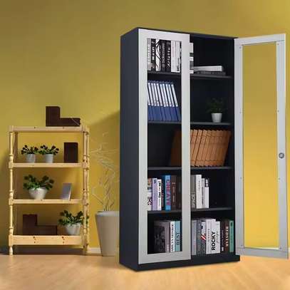 Neptune Full Glass 2 Door Filing Cabinet image 5