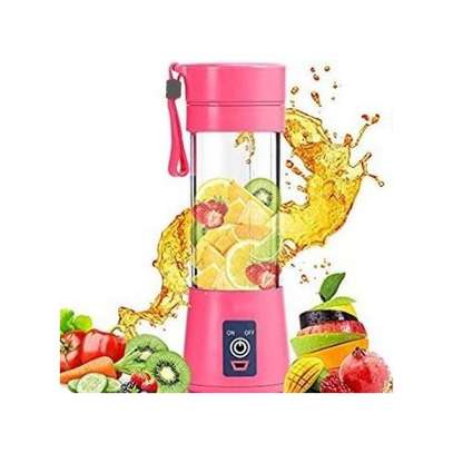 Portable Smoothie Maker And Rechargeable Blender-pink image 3