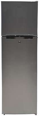 Mika Refrigerator, 168L, Direct Cool, Double Door, Silver Brush image 1