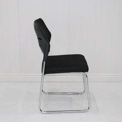 Office Seat: Armless Modern Home Mass Staff Chair image 1