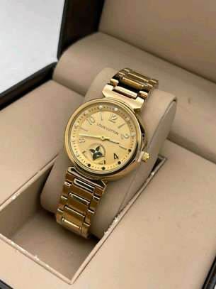 Luis Vuitton chronograph wrist watch image 1
