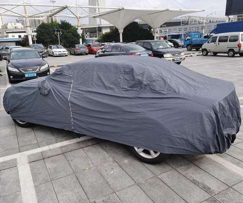 All-Weather Outdoor Car Body Covers with Cotton Lining. image 5