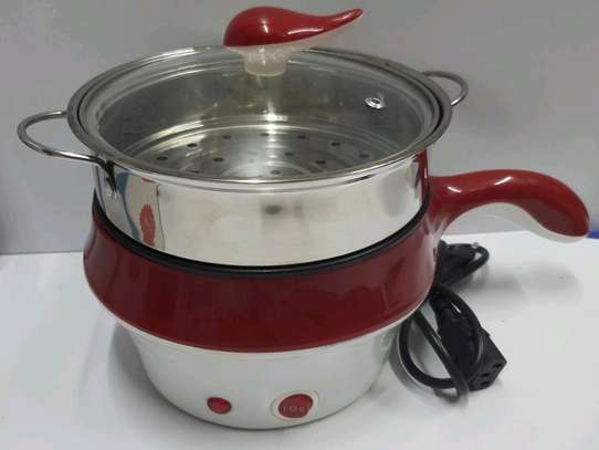 nonstick multifunctional electric steaming pot/pbz image 3