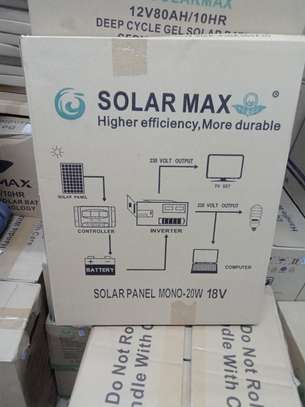 Solarmax solar pannel 20watts 18v image 1