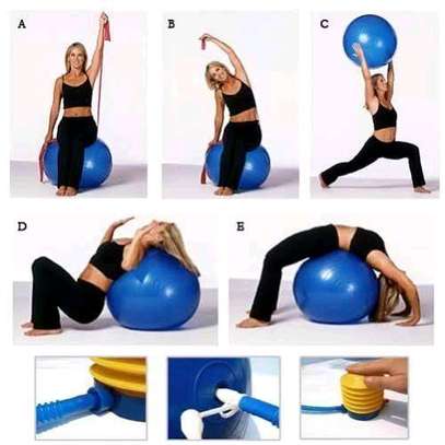 Yoga exercise balls/pregnancy balls image 1