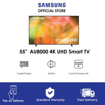 Samsung AU8000 55 inch Class HDR 4K UHD TV image 1