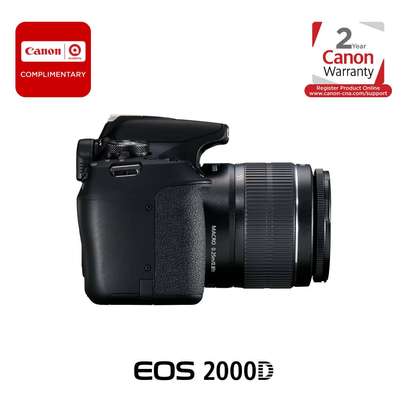 Canon EOS 2000D DSLR Camera with 18-55mm Lens image 3