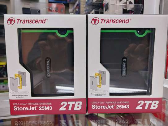 Transcend 2TB USB 3.1 Portable External Hard Drive 25M3 image 2