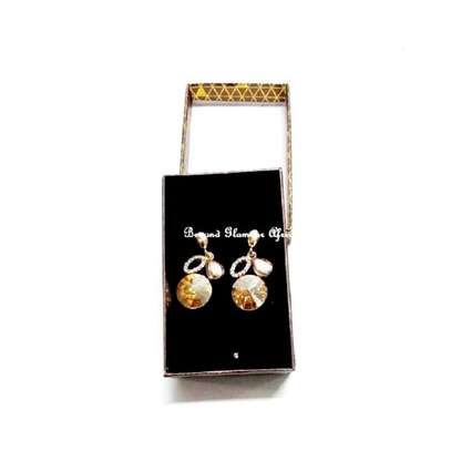 Ladies Gold Plated Fashion Earrings image 2