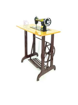 Complete Butterfly Sewing Machine, Stand, Accessories image 6