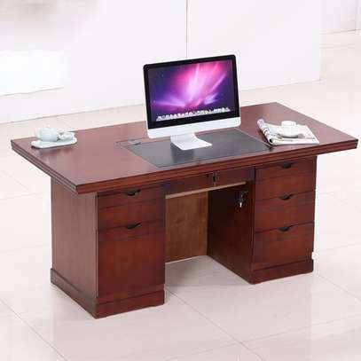 1200mm executive desk with drawers image 2