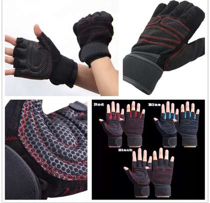 Gym/cycling gloves Breathabe, Adjustable wrist strap, image 1