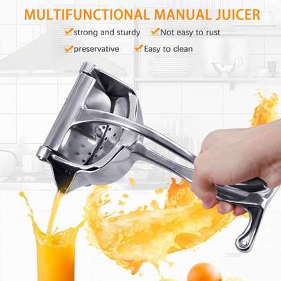 Metallic manual juicer image 1