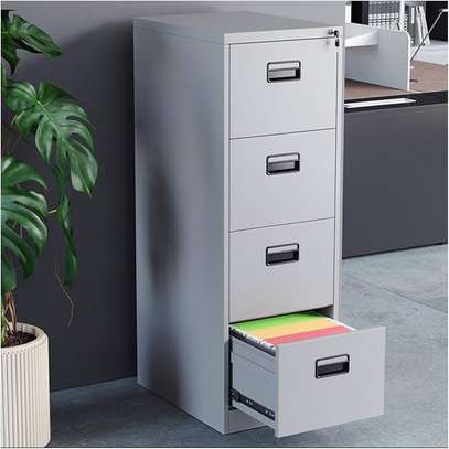 Office Cabinet : 4- Drawer File Office Storage Cabinet image 2