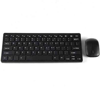 Wireless Mini Wireless Mouse & Keyboard Combo -Black image 3