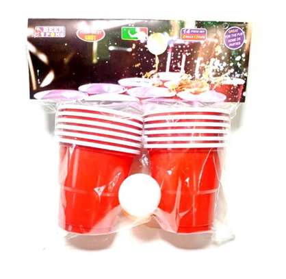 Party Fun Mini Beer Pong Adult Drinking Game image 2