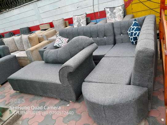 L shaped sofa set with sofabed on sell image 1