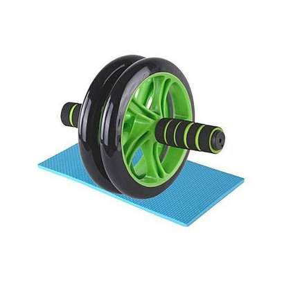 AB Wheel Abs Roller Workout Arm And Waist Fitness Exerciser Wheel (Free Knee Mat) image 1