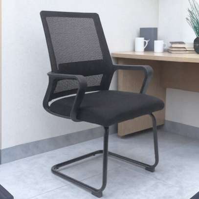 Office Chair: Mesh Back Black Office Chair image 1