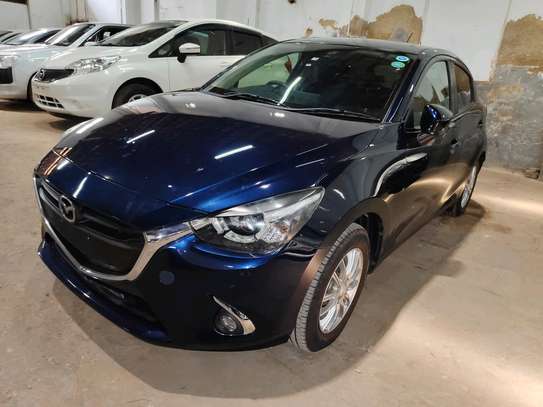 Mazda Demio petrol blue 2016 image 3