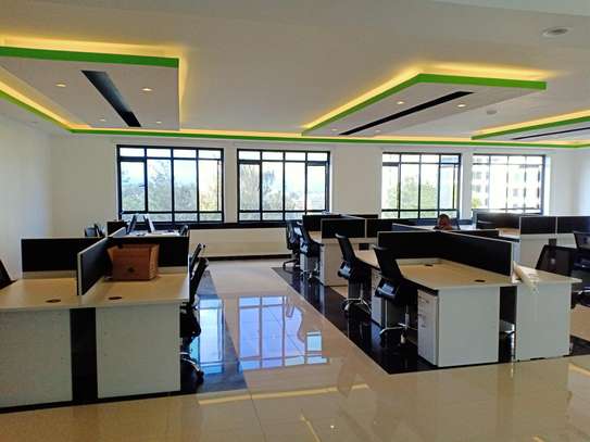Office partitioning and furnishing image 1