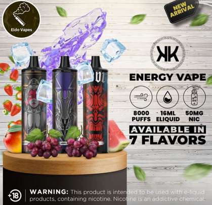 KK Energy 8000 Puffs Rechargeable Vape – Cool Mint image 2