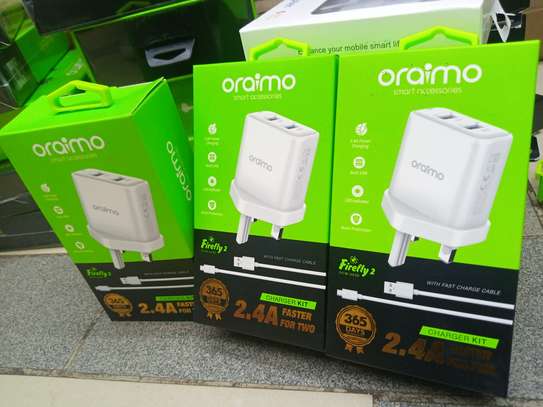 Oraimo Firefly 2 Ocw-U63d 2 in 1 Fast Charger image 2