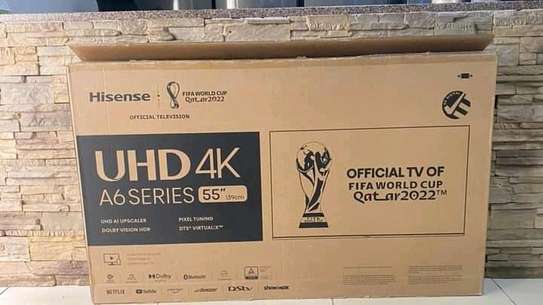 55 Hisense Smart 4K Frameless TV LED - End Month sale image 1