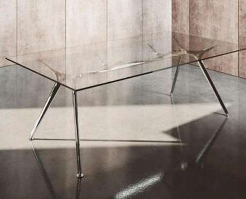 Executive glass coffee table image 2