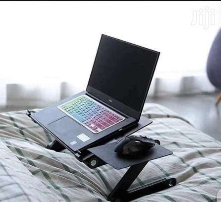 Portable Laptop Desk Adjustable Multi-Angle Laptop Stand with Mouse Pad image 3